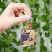 Vintage Muskelkräuterklemme Schlüsselanhänger (Hand)