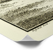 Vintage Muskeln, Anatomie des Menschen durch Denis Poster (Ecke)