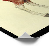 Vintage Muskeln der Anatomie Poster (Ecke)