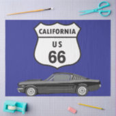 Vintage-Mustang-Auto-Bastel-Tissue-Papier Seidenpapier (Basteln)