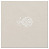 Vintage Muster aus Elfenbein und Weißes Barock Stoff (Nahaufnahme)