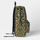 Vintage-Muster Bedruckter Rucksack (Links)