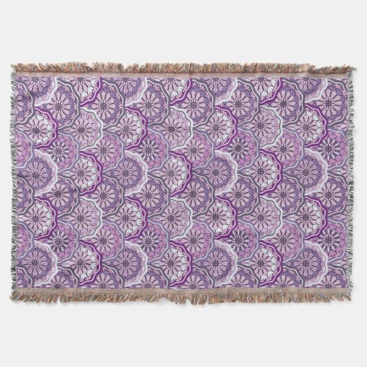 Vintage-Muster Decke (Vorderseite)