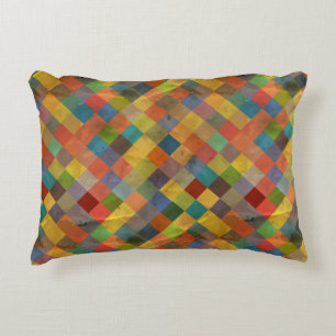 Vintage-Muster. Geometrisch. Dekokissen