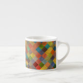 Vintage-Muster. Geometrisch. Espressotasse (Rechts)