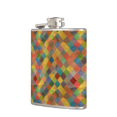 Vintage-Muster. Geometrisch. Flachmann (Links)