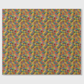 Vintage-Muster. Geometrisch. Geschenkpapier (Flach)