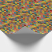 Vintage-Muster. Geometrisch. Geschenkpapier (Ecke)