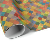 Vintage-Muster. Geometrisch. Geschenkpapier (Rolleneckpunkt)