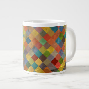 Vintage-Muster. Geometrisch. Jumbo-Tasse