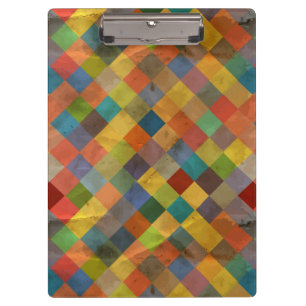 Vintage-Muster. Geometrisch. Klemmbrett