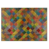 Vintage-Muster. Geometrisch. Schneidebrett (Vorderseite)