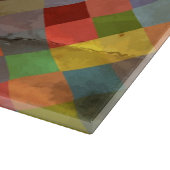 Vintage-Muster. Geometrisch. Schneidebrett (Ecke)