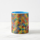 Vintage-Muster. Geometrisch. Tasse (Zentrum)