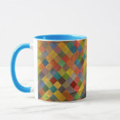 Vintage-Muster. Geometrisch. Tasse (Links)