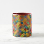 Vintage-Muster. Geometrisch. Tasse (Zentrum)