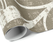 Vintage Muster-Geschenk-Verpackung Geschenkpapier (Rolleneckpunkt)