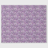 Vintage-Muster Geschenkpapier (Flach)