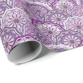 Vintage-Muster Geschenkpapier (Rolleneckpunkt)