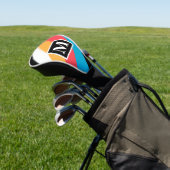 Vintage-Muster Golf Headcover (In SItu)