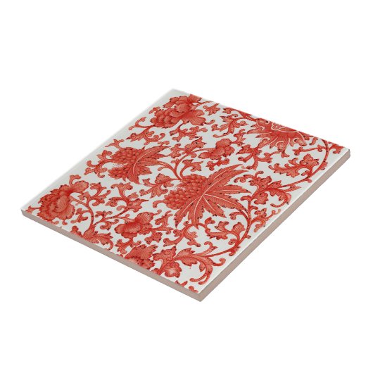 Vintage Muster Keramik Tile Fliese (Seite)