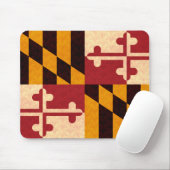 Vintage Muster Marylander Flagge Mousepad (Mit Mouse)