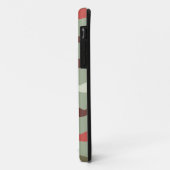 Vintage-Muster mit Schnurrbart Case-Mate iPhone Hülle (Hinten/Links)