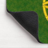 Vintage Muster-Portugiese-Flagge Mousepad (Ecke)