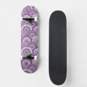 Vintage-Muster Skateboard (Vorderseite)