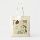 Vintage-Muster-Tasche Tragetasche (Vorne)