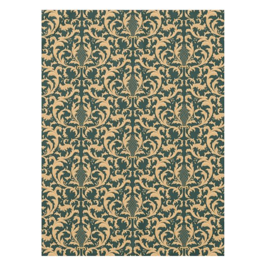 Vintage-Muster Tischdecke (Vorderseite)