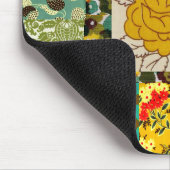 Vintage Muster und Drucke Mousepad (Ecke)