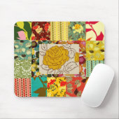 Vintage Muster und Drucke Mousepad (Mit Mouse)