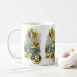 Vintage-Mutter-Gans-Kinderreim Hey Diddle Kaffeetasse
