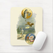 Vintage-Mutter-Gans-Kinderreim Hey Diddle Mousepad (Mit Mouse)