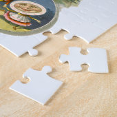 Vintage-Mutter-Gans-Kinderreim Hey Diddle Puzzle (Seite)
