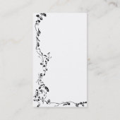 Vintage Mutter-Kinderbabysitter-Geschäfts-Karte Visitenkarte (Rückseite)