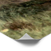 Vintage Mutter und Kind in einem Land Poster (Ecke)