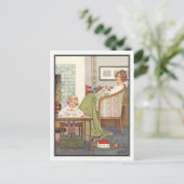 Vintage Mutter und Kind von Millicent Sowerby Postkarte (Stehend Vorderseite)