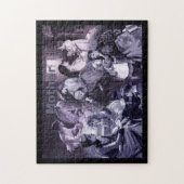 Vintage-Mütter-und-Kinder-Collage Muttertag Puzzle (Vertikal)