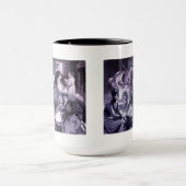 Vintage-Mütter-und-Kinder-Collage Tasse (Zentrum)