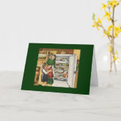 Vintage Mutter und Tochter Karte (Gelbe Blume)