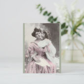 Vintage Mutter und Tochter Postkarte (Stehend Vorderseite)