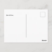 Vintage Mutterkatze mit spielenden Kätzchen Postkarte (Rückseite)