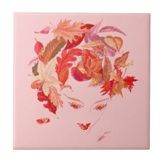 Vintage Mutternatur Fliese