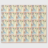 Vintage Muttertag Geschenkpapier (Flach)