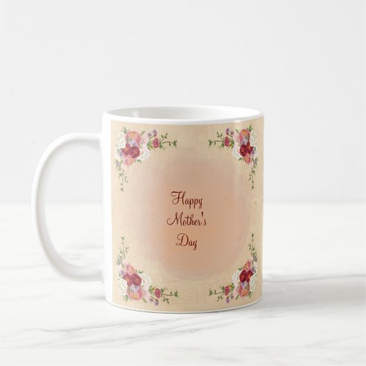 VINTAGE MUTTERTAG KAFFEETASSE (Links)