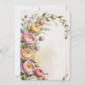 Vintage Muttertagskarte Feiertagskarte (Rückseite)