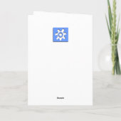 Vintage Muttertagskarte Karte (Rückseite)