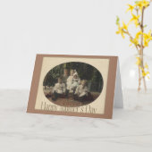 Vintage Muttertagskarte Karte (Gelbe Blume)